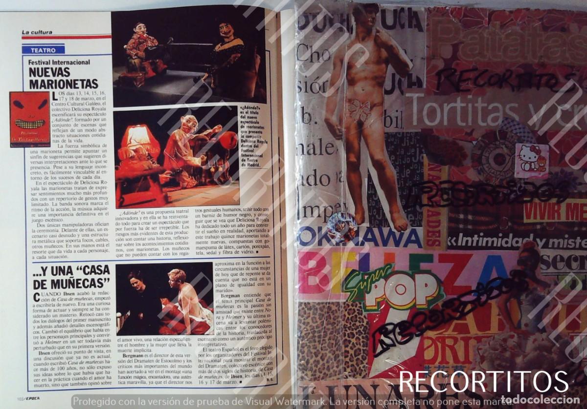 Cine: FESTIVAL INTERNACIONAL DE MARIONETAS LA CASITA DE MU&Ntilde;ECAS DE IBSEN TEATRO MADRID 90