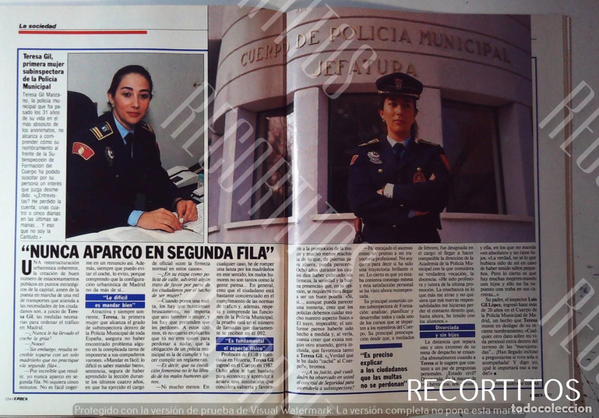 Cine: TERESA GIL LA PRIMERA SUBINSPECTORA DE LA POLICIA MUNICIPAL