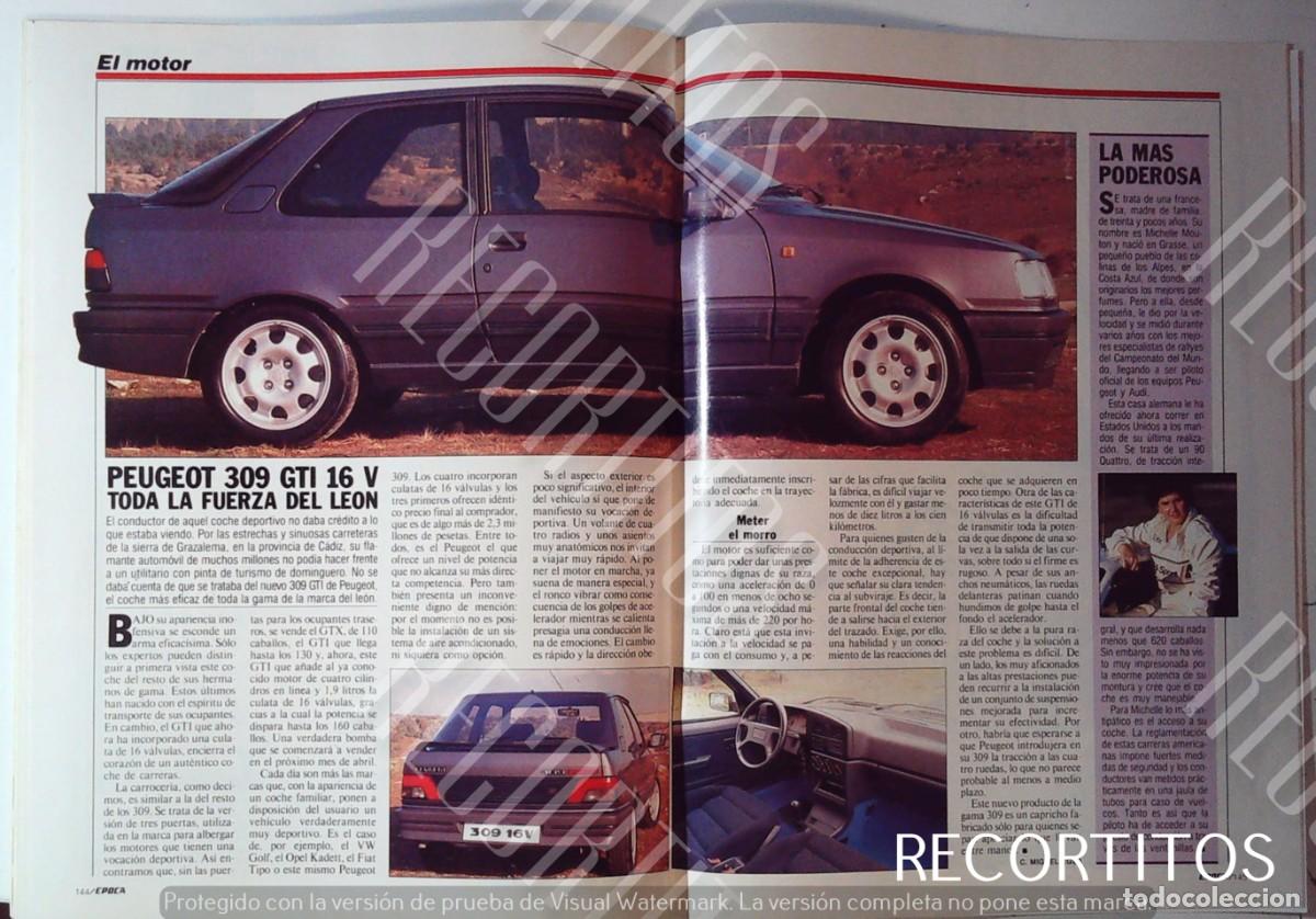 Cine: PEUGEOT 309 TODA LA FUERZA DEL LEON