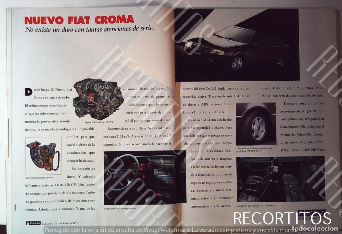 Cine: FIAT CROMA ANUNCIO PUBLICIDAD