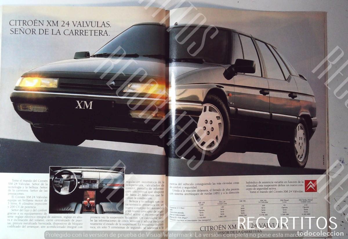 Cine: CITROEN XM V6 24 VALVULAS ANUNCIO PUBLICIDAD