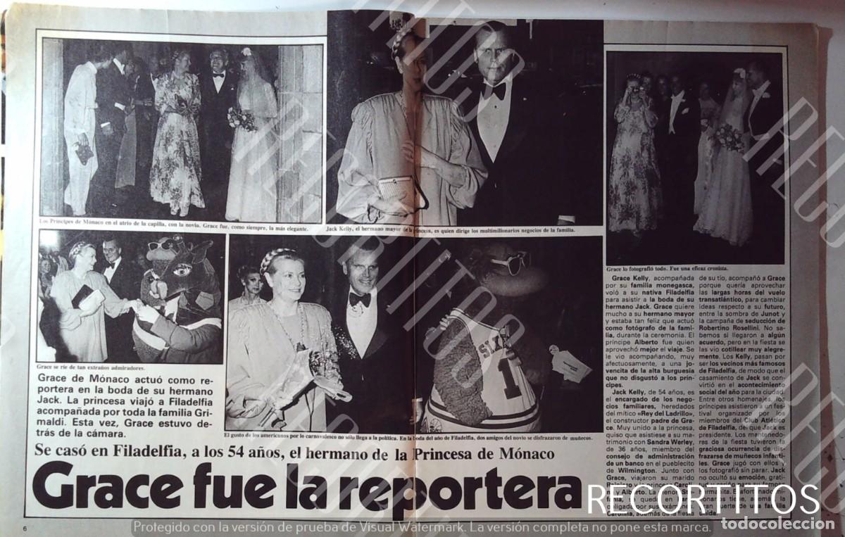 Cine: GRACE KELLY REPORTERA GRAFICA BODA DE SU HERMANO JACK KELLY