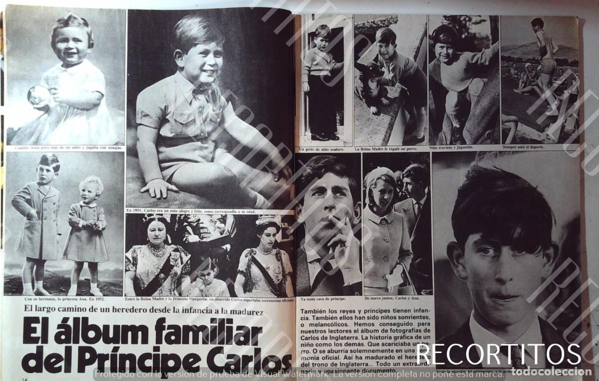 Cine: CARLOS DE INGLATERRA ALBUM FAMILIAR ELIZABETH II ANNA MARGARITA REINA MADRE