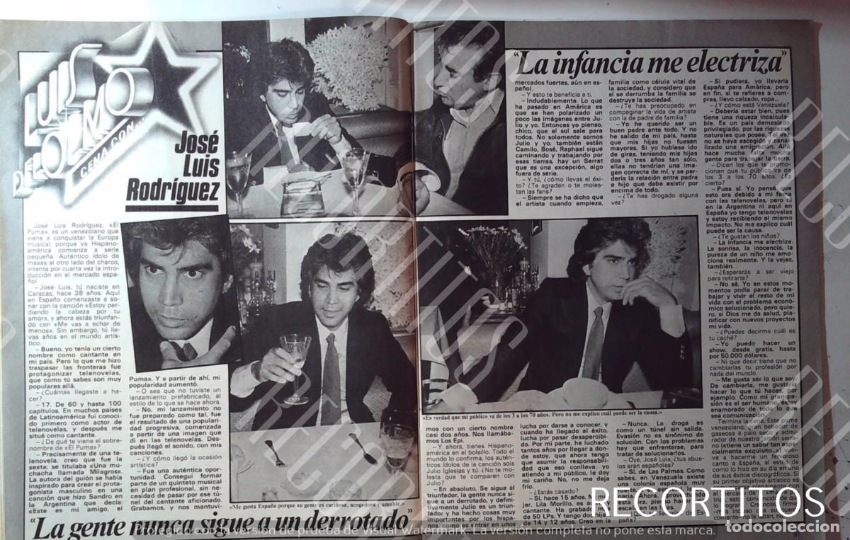Cine: JOSE LUIS RODRIGUEZ EL PUMA LUIS DEL OLMO