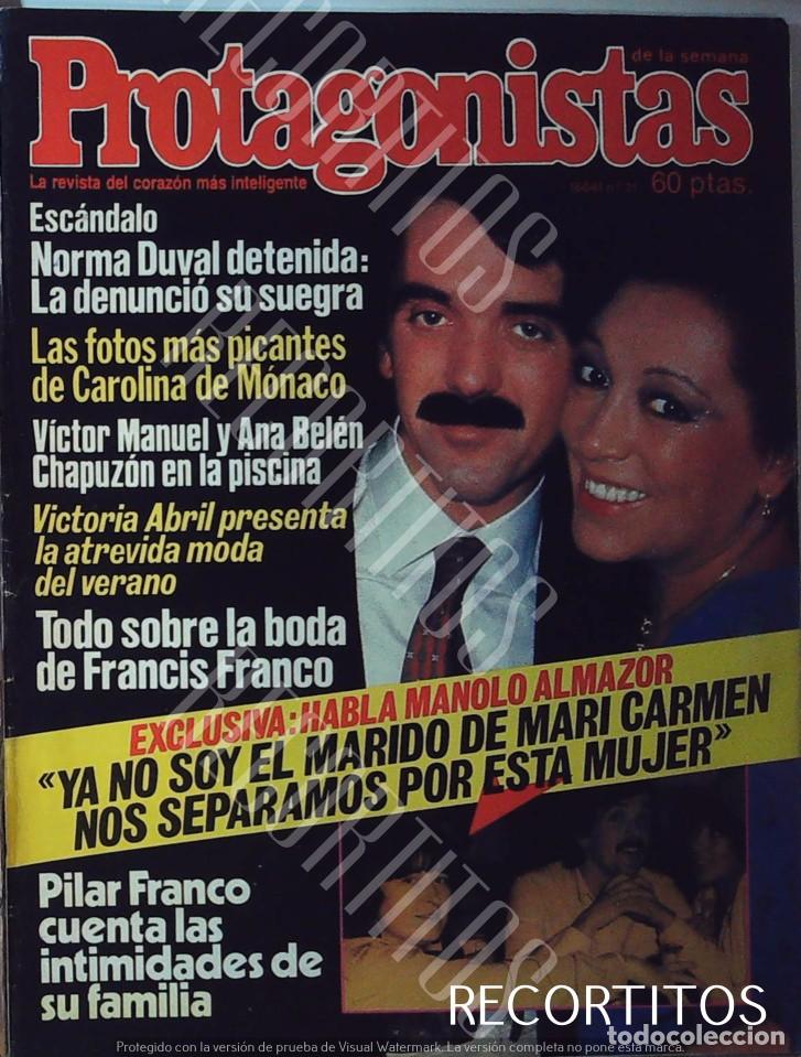 Cine: RECORTE PORTADA MARY CARMEN Y SUS MU&Ntilde;ECOS LA BODA
