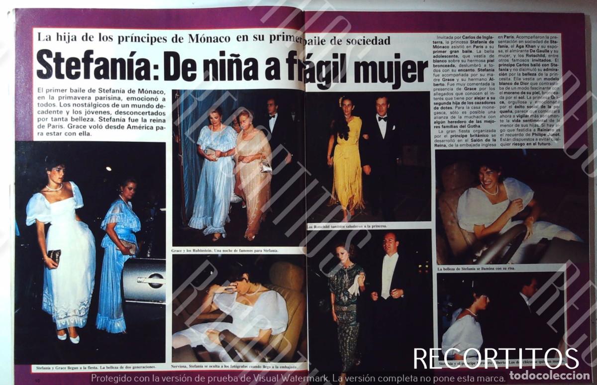 Cine: ESTEFANIA DE MONACO CON GRACE KELLY