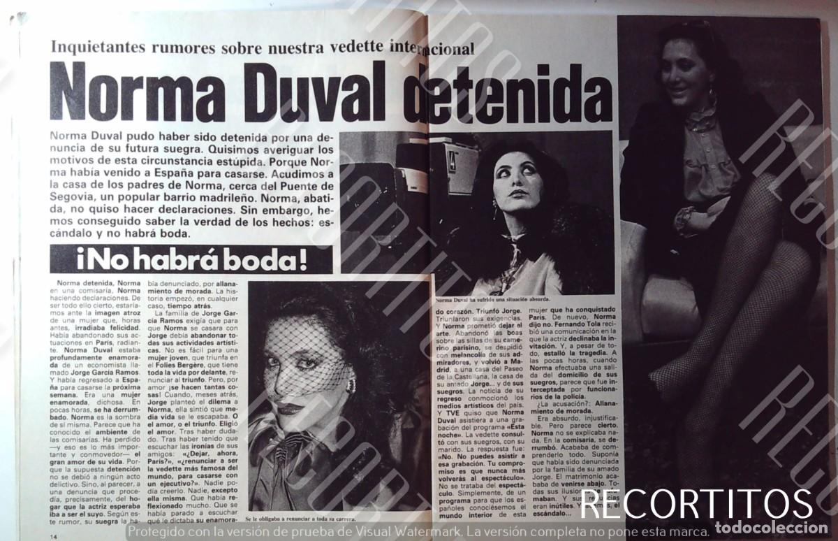 Cine: NORMA DUVAL VEDETTE INTERNACIONAL