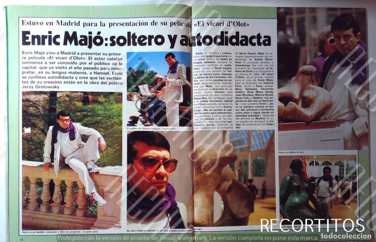 Cine: ENRIC MAJO EL VICARIO DE OLOT