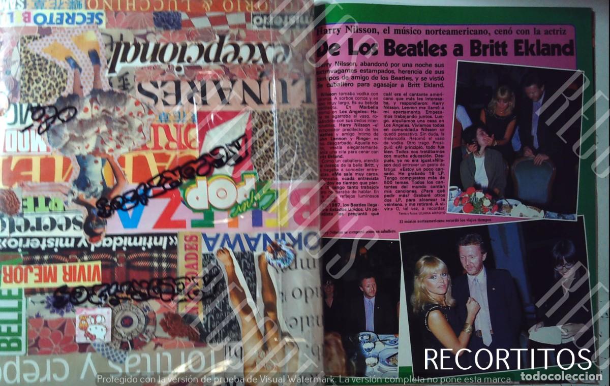 Cine: HARRY NILSSON LOS BEATLES BRITT EKLAND