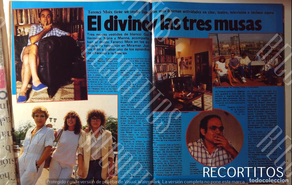 Cine: TERENCI MOIX NURIA FELIU MARIAN ROSSELL GUILLERMOINA MOTTA MOTA