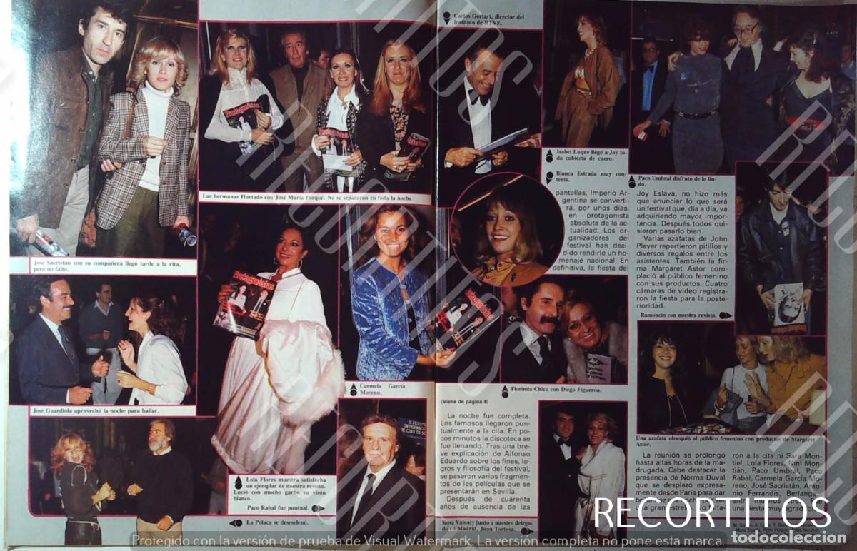 Cine: PACO UMBRAL LAS HURTADO LOLA FLORES ROSA VALENTY RAMONCIN ISABEL LUQUE PEPE SACRISTAN ISABEL LUQUE