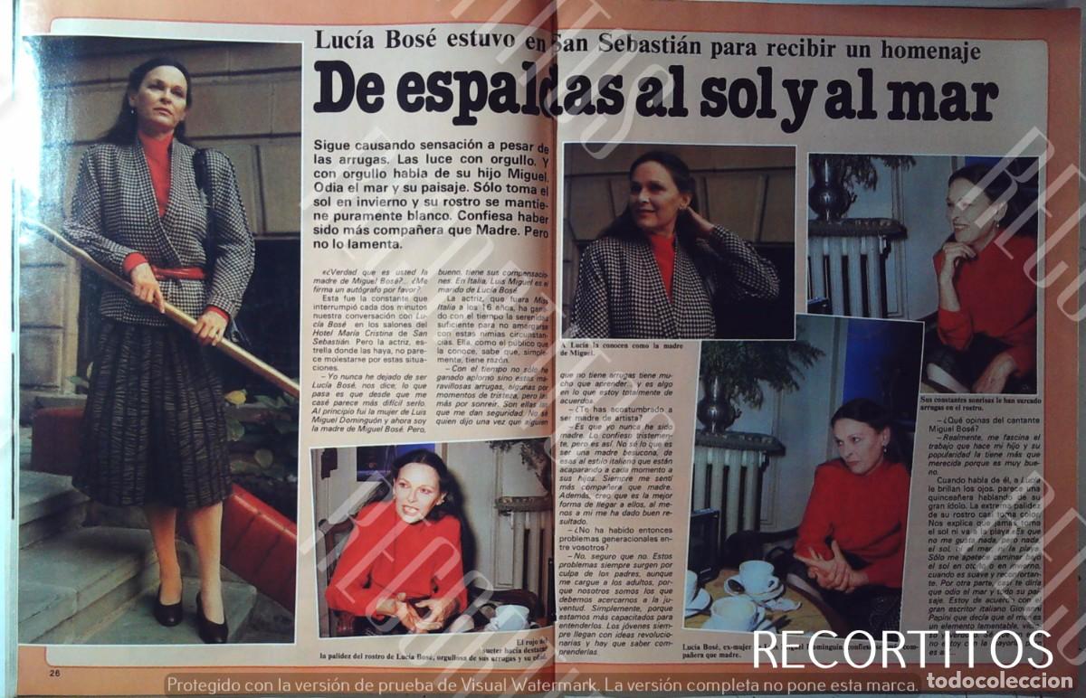 Cine: LUCIA BOSER EN SAN SEBASTIAN
