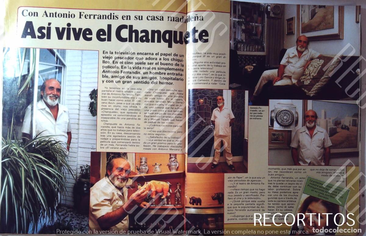 Cine: ANTONIO FERRANDIS CHANQUETE VERANO AZUL