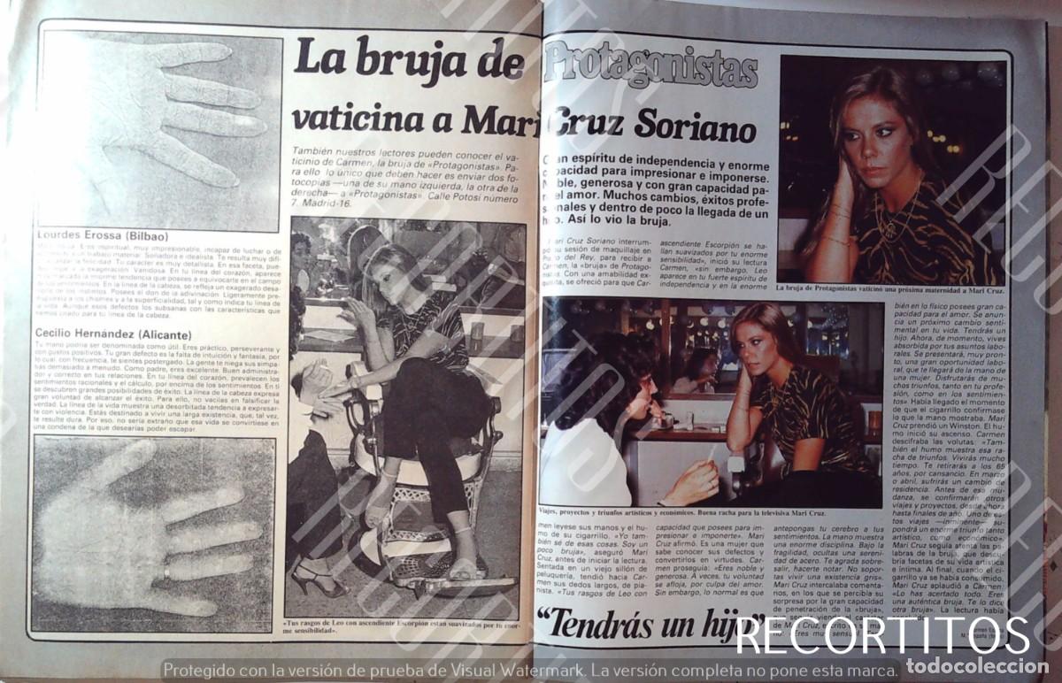 Cine: MARI CRUZ SORIANO LA BRUJA DE PROTAGONISTAS