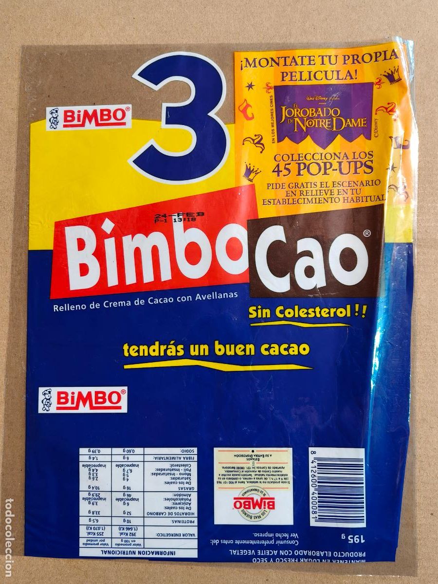 Cine: WALT DISNEY JOROBADO NOTRE DAME BOLSA BIMBOCAO