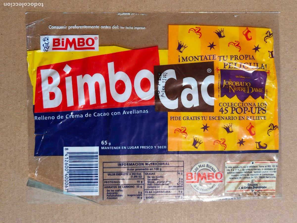 Cine: WALT DISNEY JOROBADO NOTRE DAME BOLSA BIMBOCAO