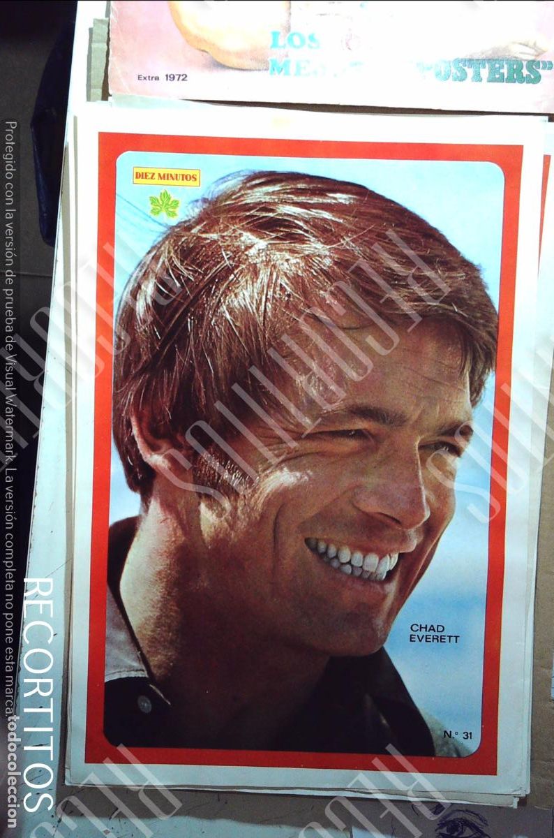 Cine: poster diez minutos 1972 chad everett dr cannon