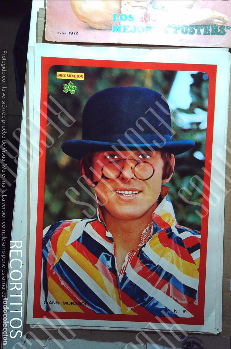 Cine: poster diez minutos 1972 gianni morandi