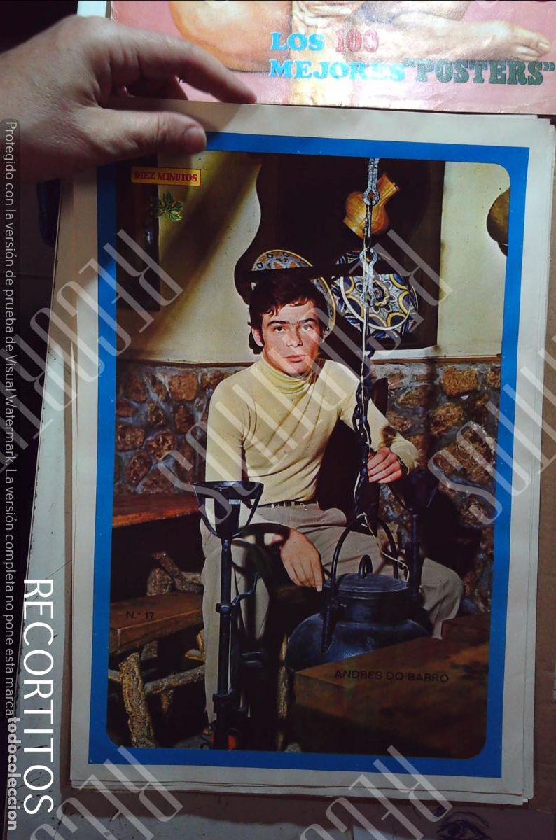 Cine: poster diez minutos 1972 andres do barro