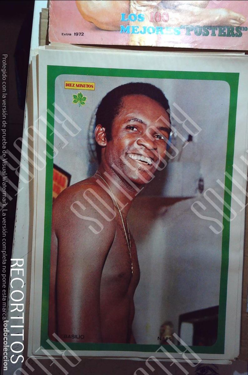 Cine: poster diez minutos 1972 basilio