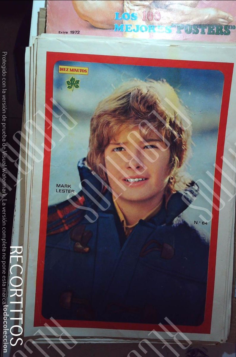 Cine: poster diez minutos 1972 mark lester
