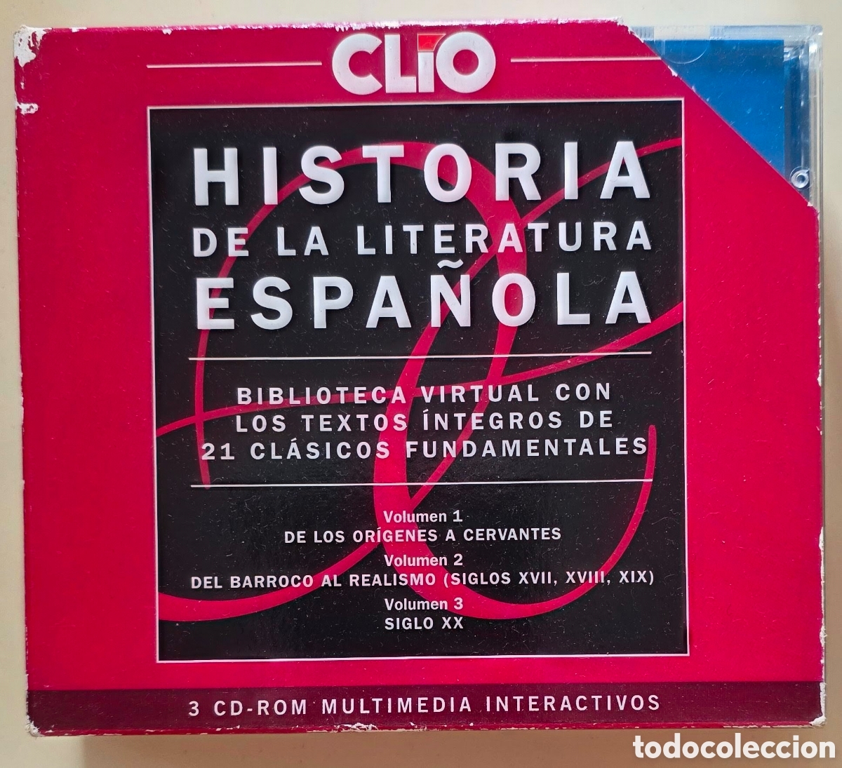 Cine: HISTORIA DE LA LITERATURA ESPA&Ntilde;OLA (3 CD ROM MULTIMEDIA INTERACTIVOS)