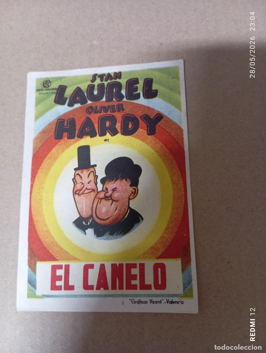 Cine: PASE MANO CINE / STAN LAUREL -OLIVER HARDY / EL CAMELO