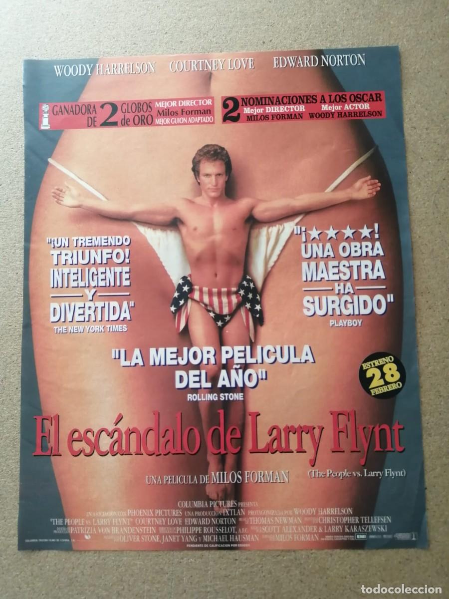Cine: ANUNCIO PELICULA. EL ESCANDALO DE LARRY FLINT (MILOS FORMAN)