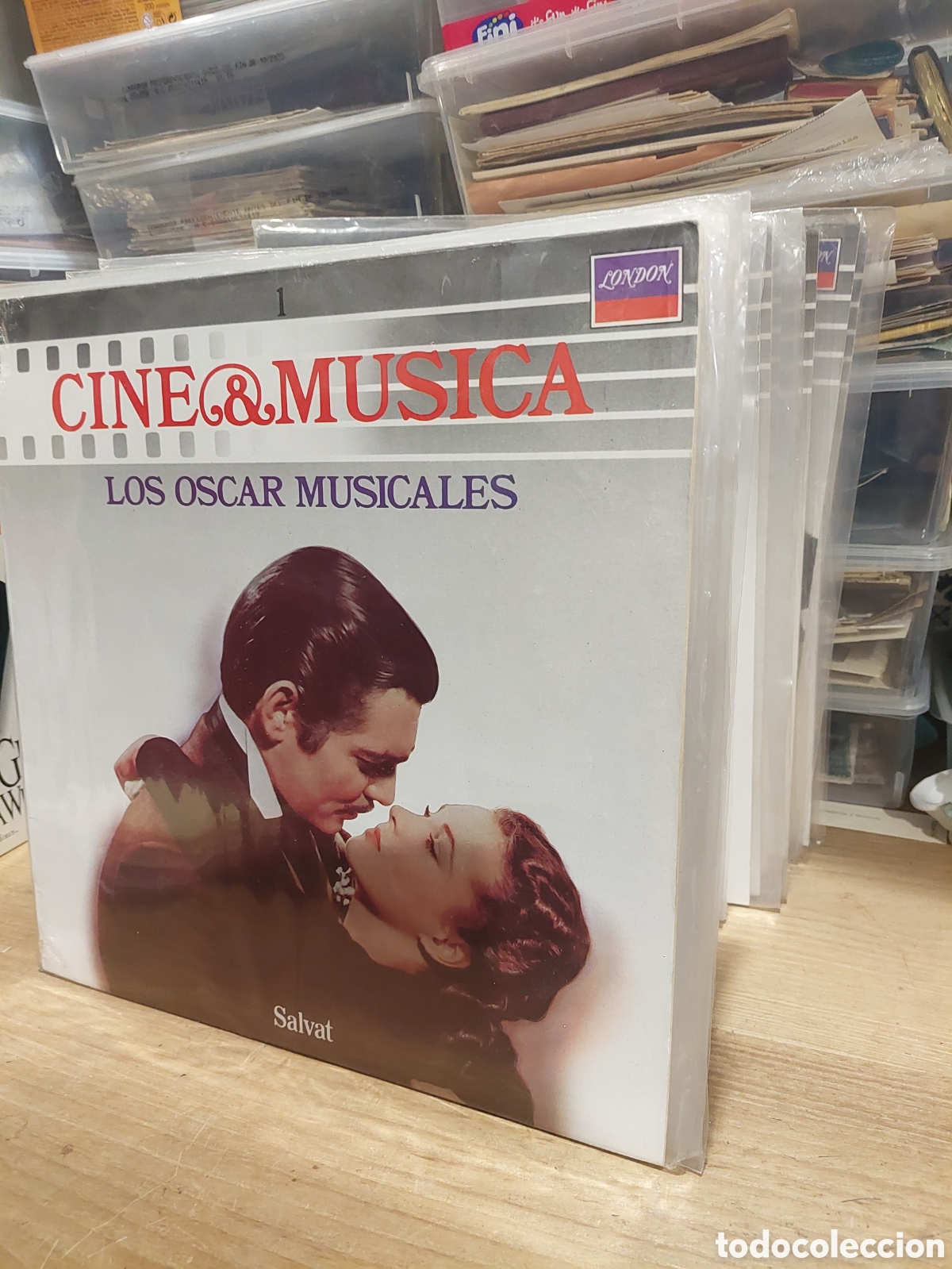 Cine: CINE 60 LPS PERFECTO CINE MUSICA SALVAT 1987