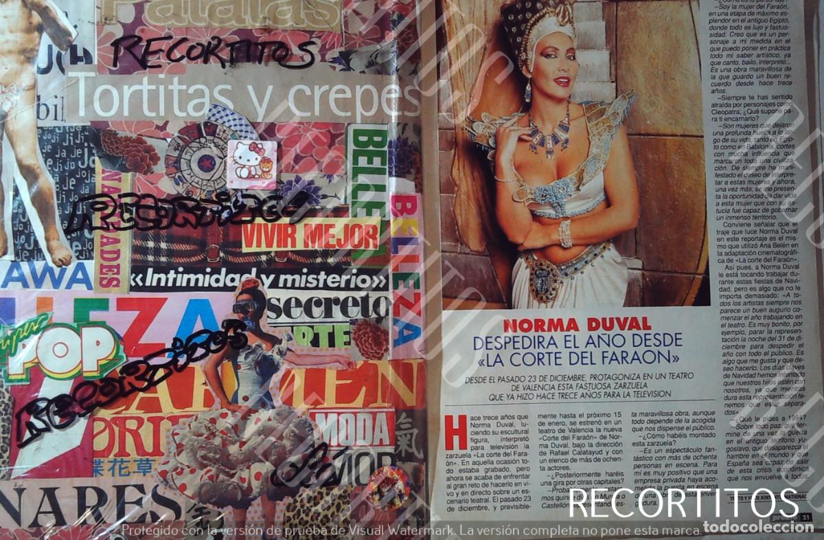 Cine: NORMA DUVAL LA CORTE DEL FARAON