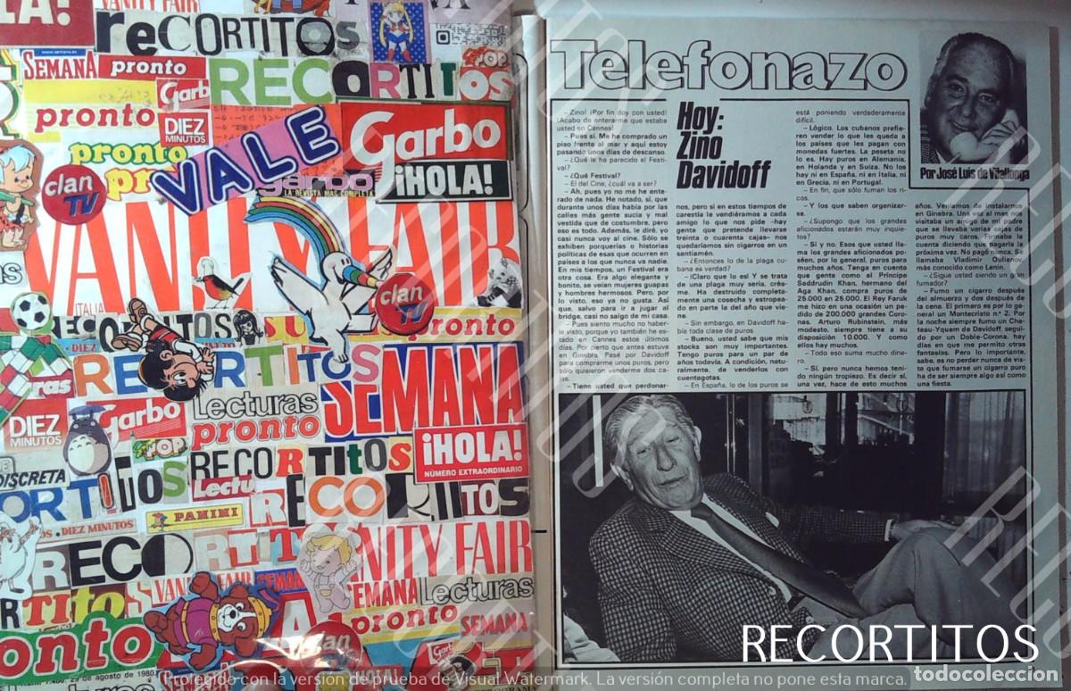 Cine: ZINO DAVIDOFF JOSE LUIS DE VILLALONGA
