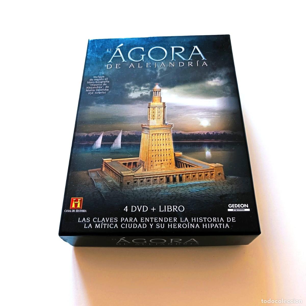 Cine: El &Aacute;gora de Alejandr&iacute;a 4 DVD + Libro