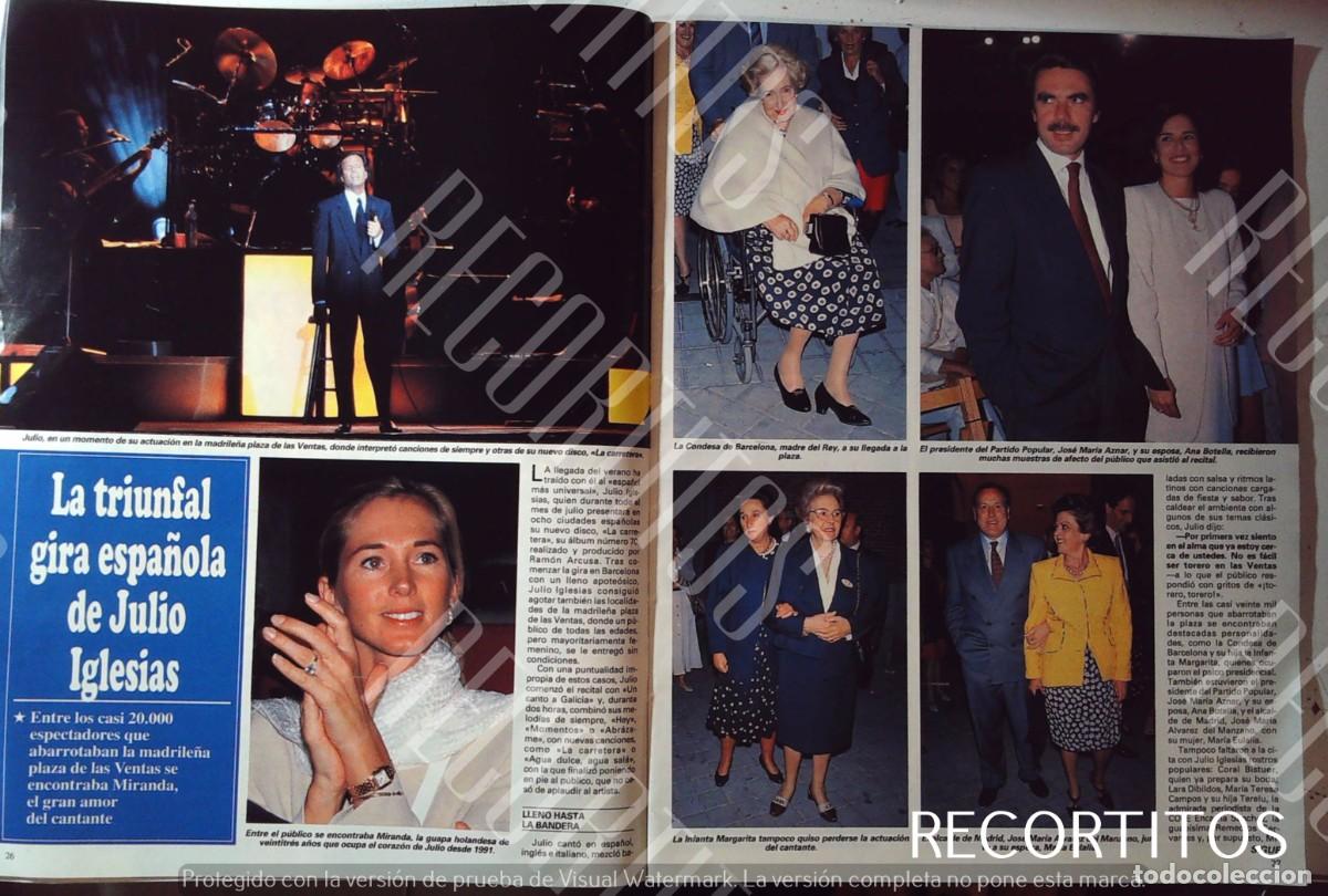 Cine: julio iglesias miranda JOSEMARIA AZNAR ALVAREZ DEL MANZANO REMEDIOS CERVANTES MISS ESPAANA PBREGON