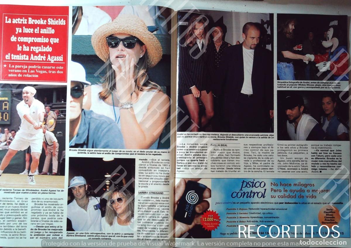 Cine: BROOKE SHIELDS MICKEY MOUSE BARBRA STREISAND ANDRE AGASSI