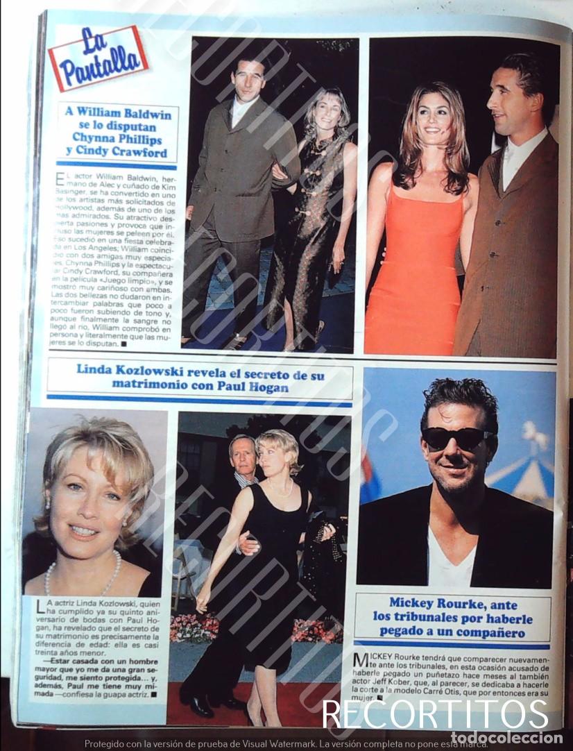 Cine: KIM BASINGER CINDY CRAWFORD WILLIAM BALDWIN MICKEY ROURKE