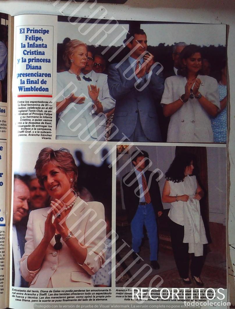 Cine: lady di diana de gales PRINCIPE FELIPE EN WINBLEDON ARANTXA SANCHEZ VICARIO INFANTA CRISTINA