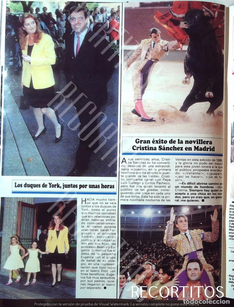 Cine: SARAH FERGUSON FERGIE ANDREWS PRINCE CRISTINA SANCHEZ NOVILLERA