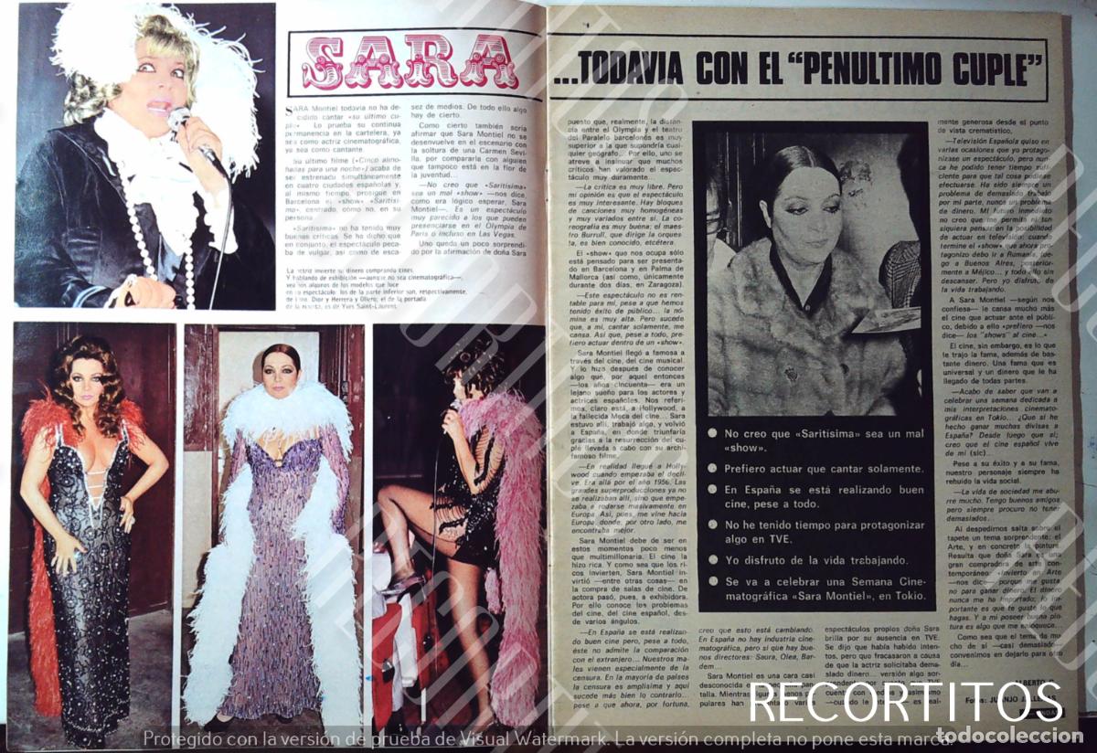 Cine: SARA MONTIEL SARITISIMA SHOW