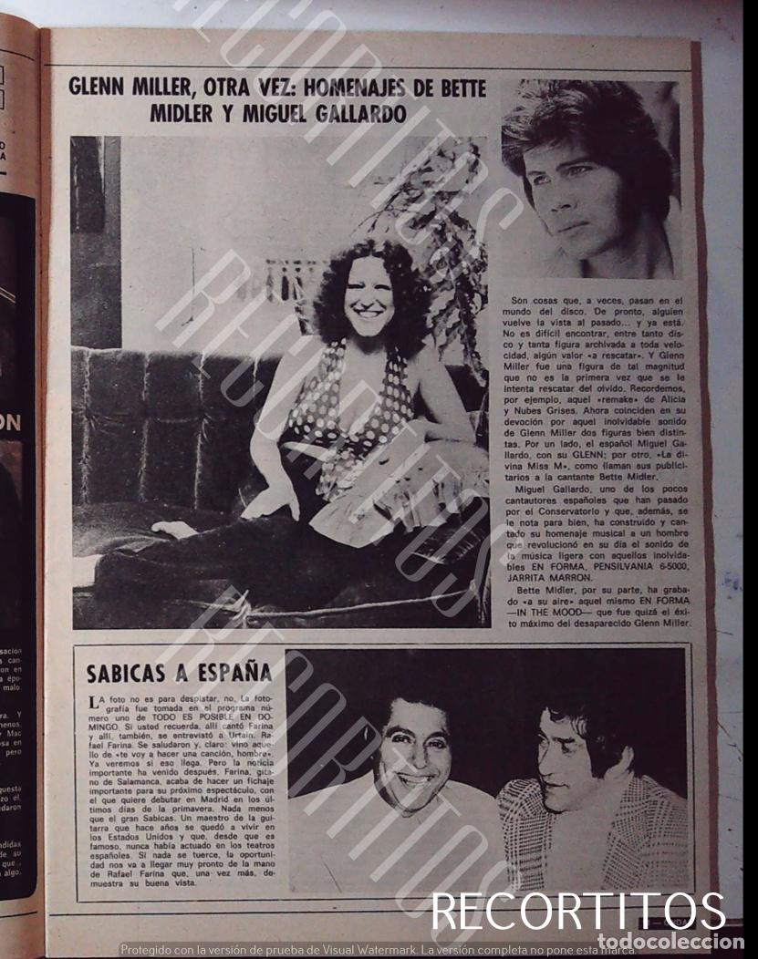 Cine: MIGUEL GALLARDO GLENN MILLER RAFAEL FARINA URTAIN