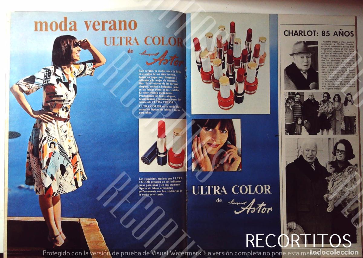 Cine: MARGARET ASTOR ULTRA COLORS CHRLOT CHARLES CHAPLIN E HIJAS OONA
