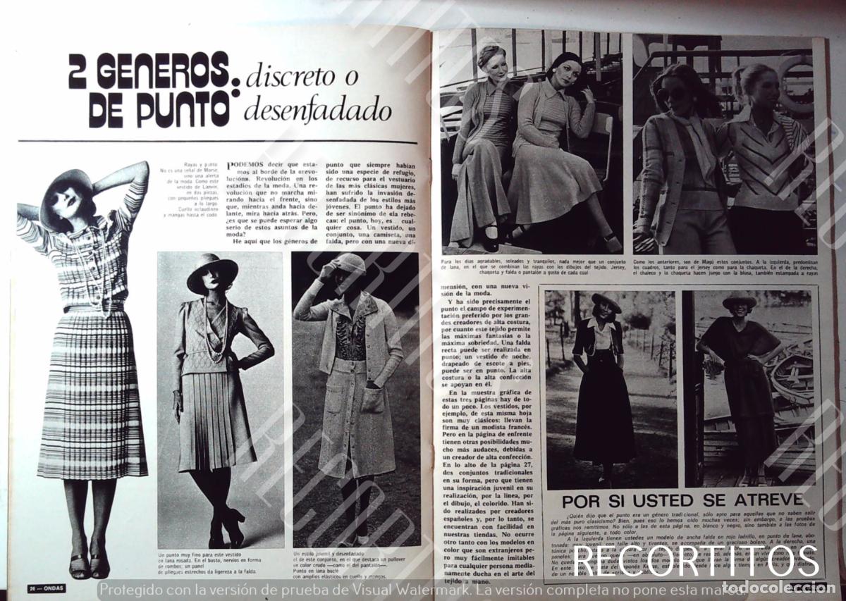 Cine: LA MODA 1974 EL PUNTO