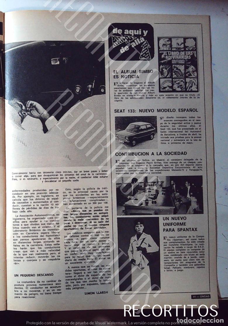 Cine: SEAT 133 APANTAX BIMBO EL ALBUM DE LAS ADIVINANZAS 1974