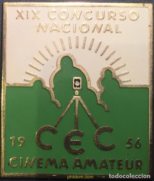 Cine: PLACA XIX CONCURSO NACIONAL DE CINEMA AMATEUR 1956