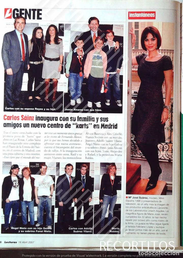 Cine: MARIA JOSE SUAREZ CARLOS SAINZ