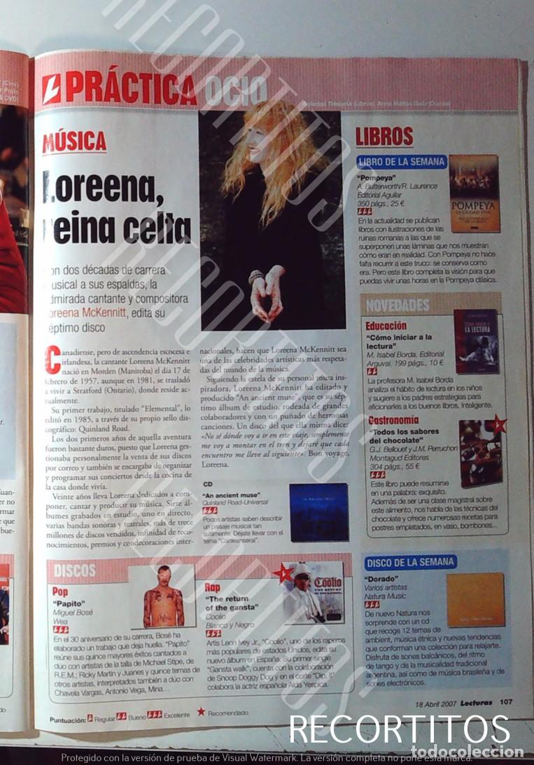 Cine: LOREENA MCKENNITTMIGUEL BOSE