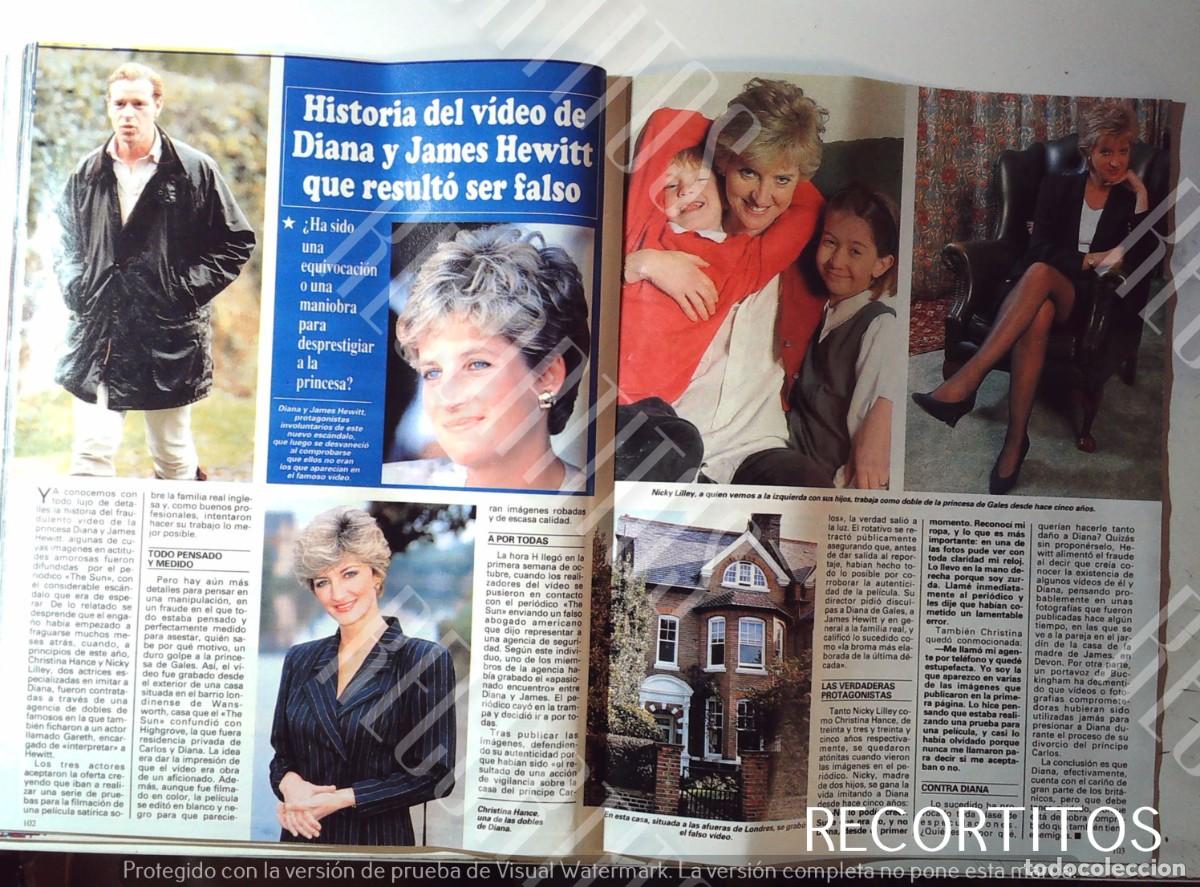 Cine: LADY DI DIANA DE GALES EL ESCANDALO DE JAMES HEWITTDR BARNARD ITALIA