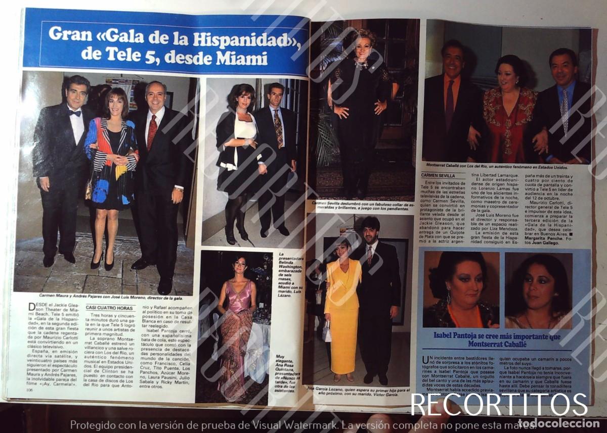 Cine: MONTSERRAT CABALLE ISABEL PANTOJA LOS DEL RIO CARMEN SEVILLA AJA AROSA CARMEN MAURA ANDRES PAJARES