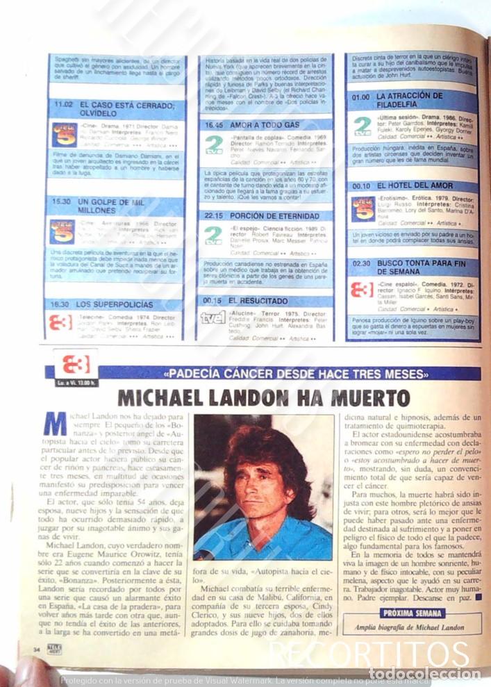 Cine: MICHAEL LANDON AUTOPISTA HACIA EL CIELO la casa de la pradera HA MUERTO