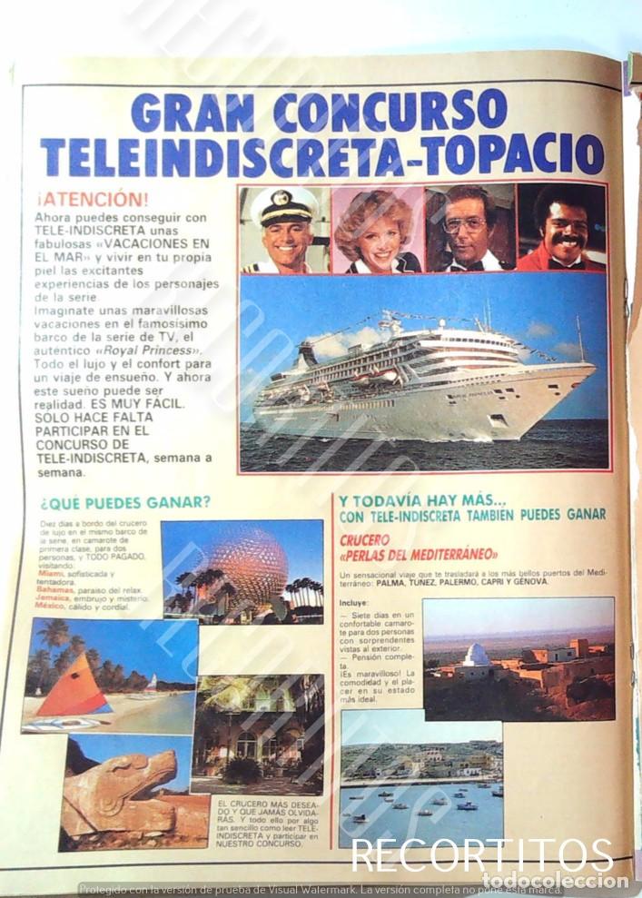 Cine: VACACIONES EN EL MAR CONCURSO DE TELEINDISCRETA