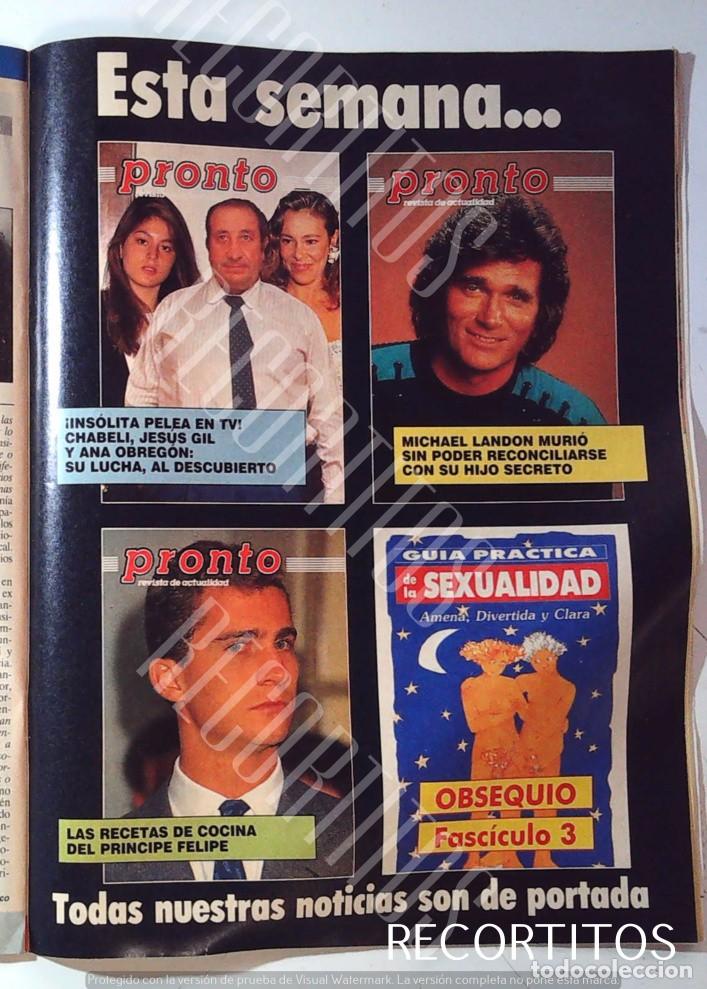 Cine: MICHAEL LANDON ANA OBREGON JESUS GIL PRINCIPE FELIPE CHABELI IGLEISIAS